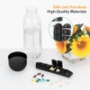 Cookawa 2-in-1 Water Bottle with Pill Organizer - 20 oz