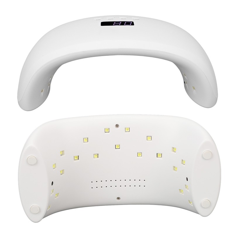 Nail Polish Dryer 24W Power 21pcs Light Chips Smart Sensing