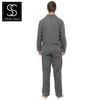 Lora Dora Strong Souls Mens Traditional Pyjamas Charcoal Medium