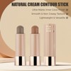 Cool Toned Contour Stick, Natural Buildable Coverage Cream Contour Bronzer