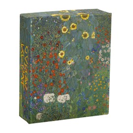 teNeues - QuickNotes: Gustav Klimt Gardens, Notecards, 20 Full Color Notecards, 20 Classic White Envelopes, 4 Designs, Keepsake Box, Magnetic Enclosure: Our Standard Size Set of 20 Notecards in a box with Magnetic Closure