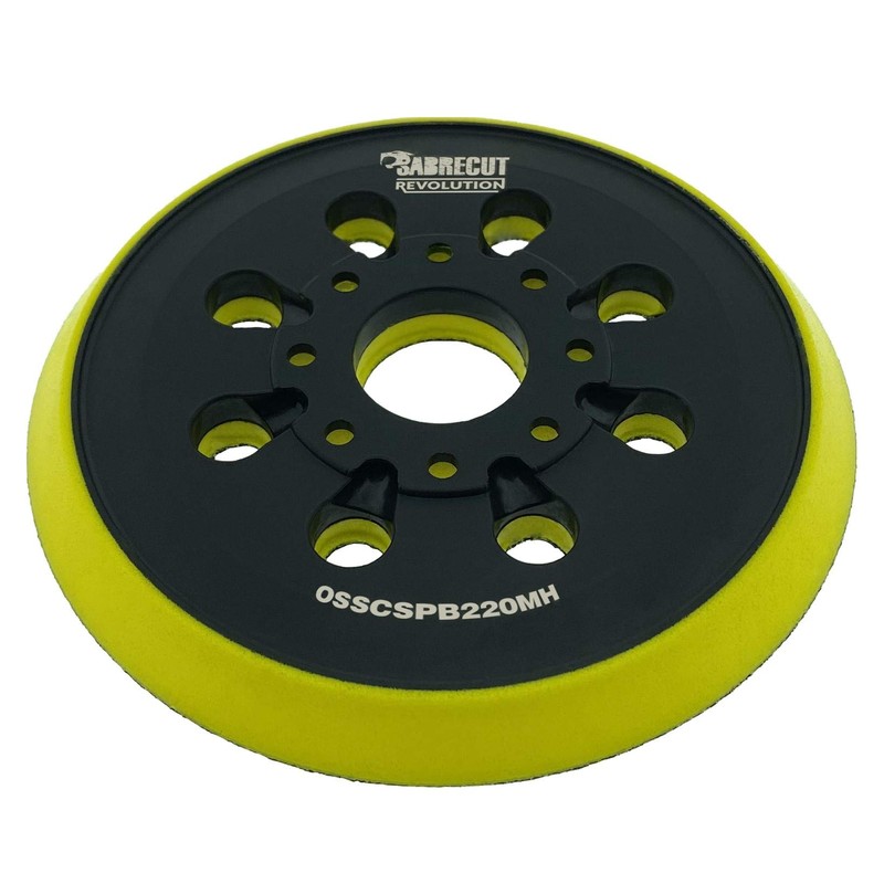 2 x SabreCut OSSCSPB220MH_2 125mm Medium Hard 8 Hole Random