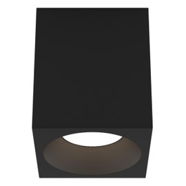 Astro Kos Square 140 LED Dimmable Outdoor Downlight (Textured Black) - Wet Rated - AC LED Module, Designed in Britain - 1326056-3 Years Guarantee