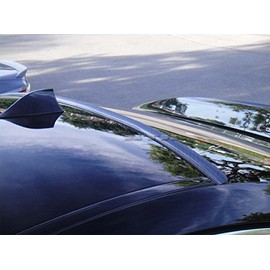 JR2 Carbon Look Rear Window Roof Spoiler Made for 2012 2013 2014 2015 Honda Civic Coupe 2D