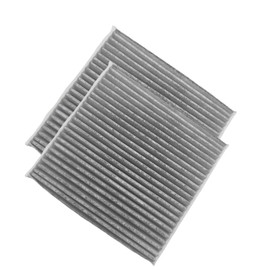 JT182 Cabin air filter for Honda Civic,CR-V,CR-Z,Fit,HR-V,Insight,Replace CF11182,CP182,80292-TF0-G01 (Activated Carbon,2 Pack)