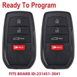 2 Smart Keyless Remote Key Fob FITS Toyota Crown 2023 2024 HYQ14FBX 231451-3041