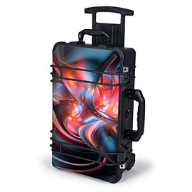 Skin Decal Vinyl Wrap for Pelican Case 1510 Skins Stickers Cover/Abstract Blown Glass