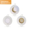 TEVEA Ultra Flat LED Recessed Spotlight, 3.5 W, 230 V,