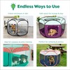 Furhaven Portable Dog Playpen Cat Tent, Pet Playground/Kennel Foldable Indoor
