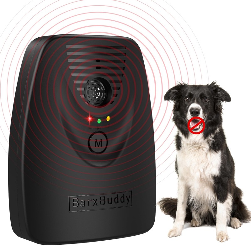 BarxBuddy [3-Pack] BarkShield Home Anti Barking Device, 66ft Long Range