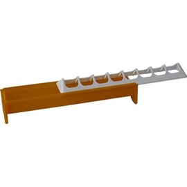 NOVITAL Feeding Trough for Chicks with Feeding Area Division (30 x 5 cm)