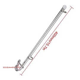 Boat Flag Stick, 40cm Stainless Steel Rail Installation, Flagpole Hardware Accessories, Flagpole, Marine Grade 304 Stainless Steel Flag Pole for Marine Yachts