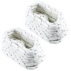 Amarine Made Pair of Double Braided Reflective Nylon Dock Lines