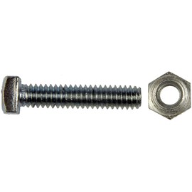 Dorman 392-002 1/4 In. x 1-1/4 In. Battery Bolt With Nut, 100 Pack Universal Fit