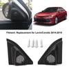 2pcs Car Door Tweeter Speaker Cover Trim Loudspeaker Decor Replacement