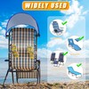 Atvkov Beach Chair Canopy Foldable Chair Umbrella Sun Shade Attachment