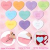 TICIAGA 30PCS Valentine's Day Sticky Notes Romantic Conversation Self-Stick Note