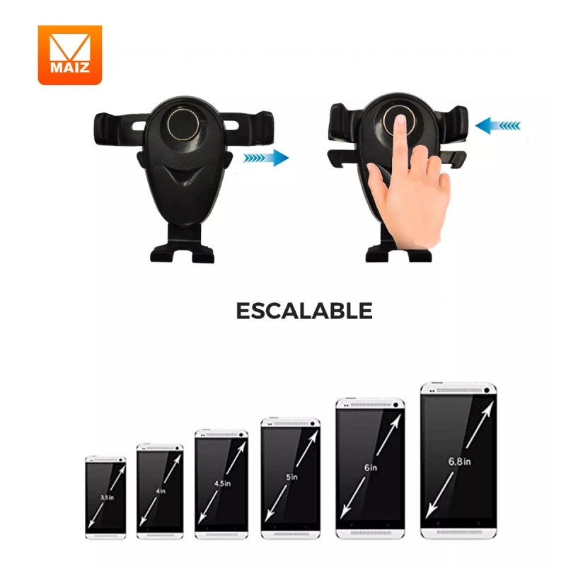 Maíz Soporte Base Celular Holder Auto Carro Tablero Ventosa 360