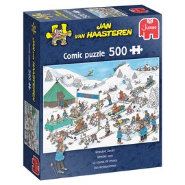 Jan van Haasteren Jumbo Games Jan van Haasteren Reindeer Race Puzzle 500 Pieces Puzzle from 10 Years