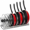 Expandable Pot and Pan Organizer for Kitchen Cabinets – Adjustable