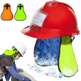 Helmet Inner Cooling, Cooling Sensation, Sunshade, Cooling Goods, Heatstroke Prevention, Sweat Absorption, Neck Insulation, Water Cooling Type, No Electric Ice Packs, UV Protection, Installation,