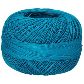 Handy Hands HH80-665 Embroidery Lizbeth Cordonnet Cotton Size 80-Ocean Teal Dark
