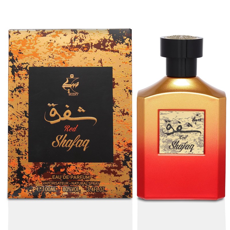 Damas Rose Shafaq Eau de Parfum 3.4 Fl Oz