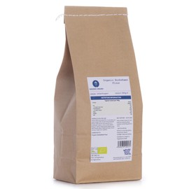 Wholefood Earth Serious Grains Organic Buckwheat Flour - 500g – Premium Flour – Certified Organic – Made in UK