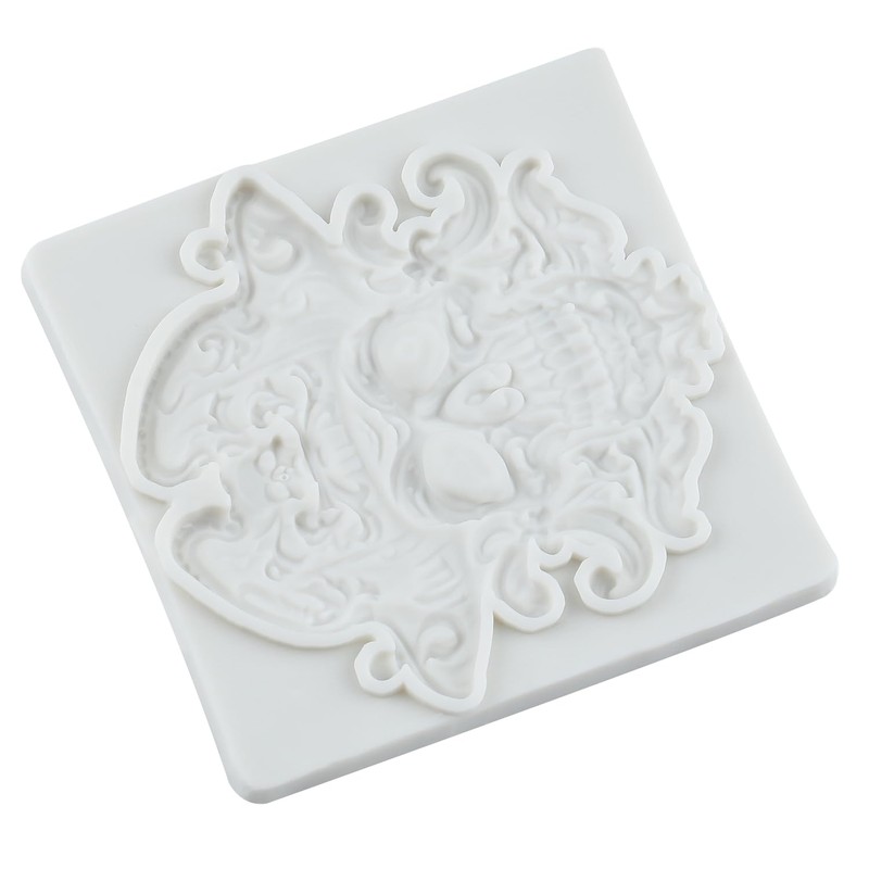 TAOXIBEI Pirate Polymer Clay Mold Pirate Skull Silicone Molds
