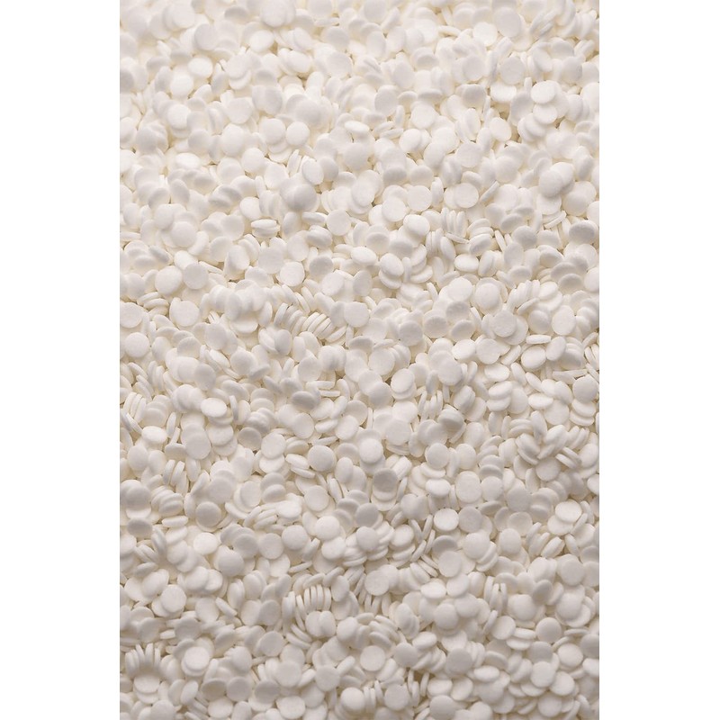 SPRINKLY - Natural Sugar Confetti (Vegan) - White - 25g