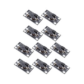 eMagTech 10pcs DC-DC Booster Converter Module 3.7V to 5V/8V/9V/12V Adjustable Step-up Voltage Regulator 5V/8V/9V/12V Power Supply Module