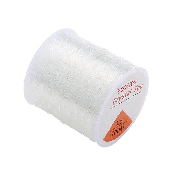 328ft 0.8 mm Clear Bead Cord Bracelet Beading Thread Crystal