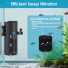 Devopet Aquarium Filter for 10-20 Gallon Tanks, Internal Fish Tank