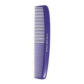 Allegro Combs 1000 X-Large Styling Comb Hair Cutting Barber Stylist Combs All Purpose Wide And Fine Tooth Made In The USA. 1 Pc. (Purple)