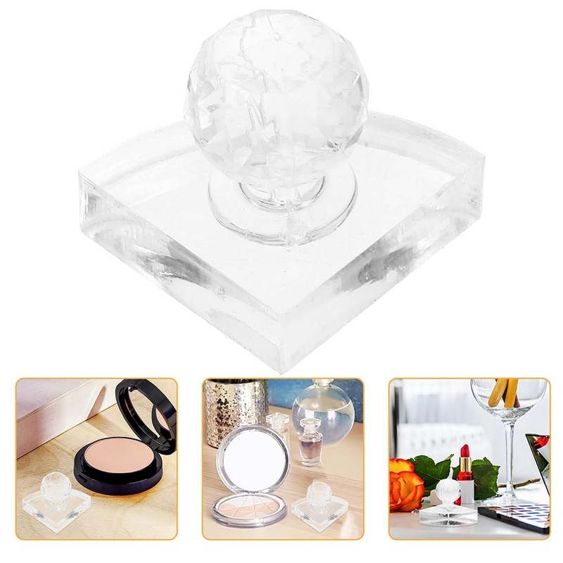 FOMIYES 2pcs Eyeshadow Platen Tool Cosmetics Stamper Eye Shadow Stamper