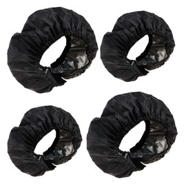 AEIOPRS 4-Piece Pushchair Wheel Trim and Waterproof Wheel Cover Pushchair Wheel Cover Wheelchair Protection Cover Pushchair Wheel Cover for Pushchair Dustproof Pushchair Accessories