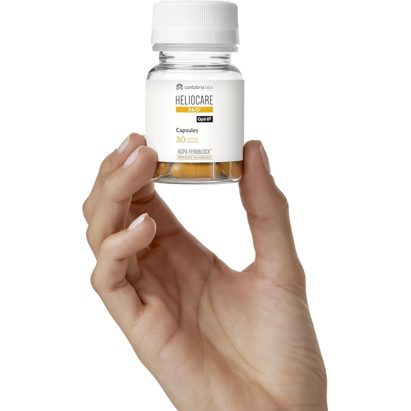 Heliocare 360 Oral Skin Supplement 500mg – Advanced Antioxidant Formula,