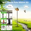 Bird Feeder Pole Kit, 79 Inch Bird House Pole for