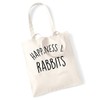 Flox Creative Happiness is rabbits tote bag