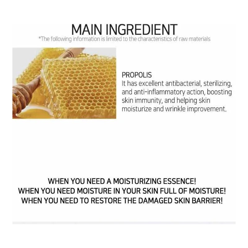 Mascarillas Coreana Nutrientes_ Ginseng Rojo Propoleo_20pz Mixta
