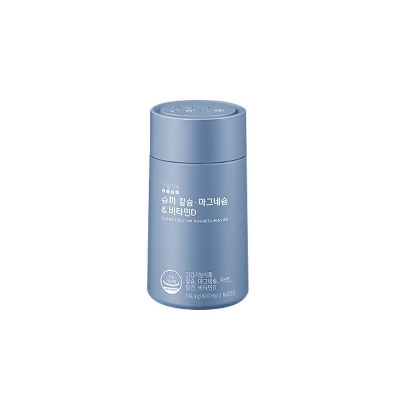 생활정원 슈퍼 칼슘 마그네슘비타민D(800mgX168정) Living Garden Super Calcium Magnesium Vitamin