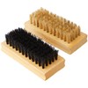 Cherry Blossom Deluxe Twin Brushes Natural One Size, Brown/Black, (UTST917_1)