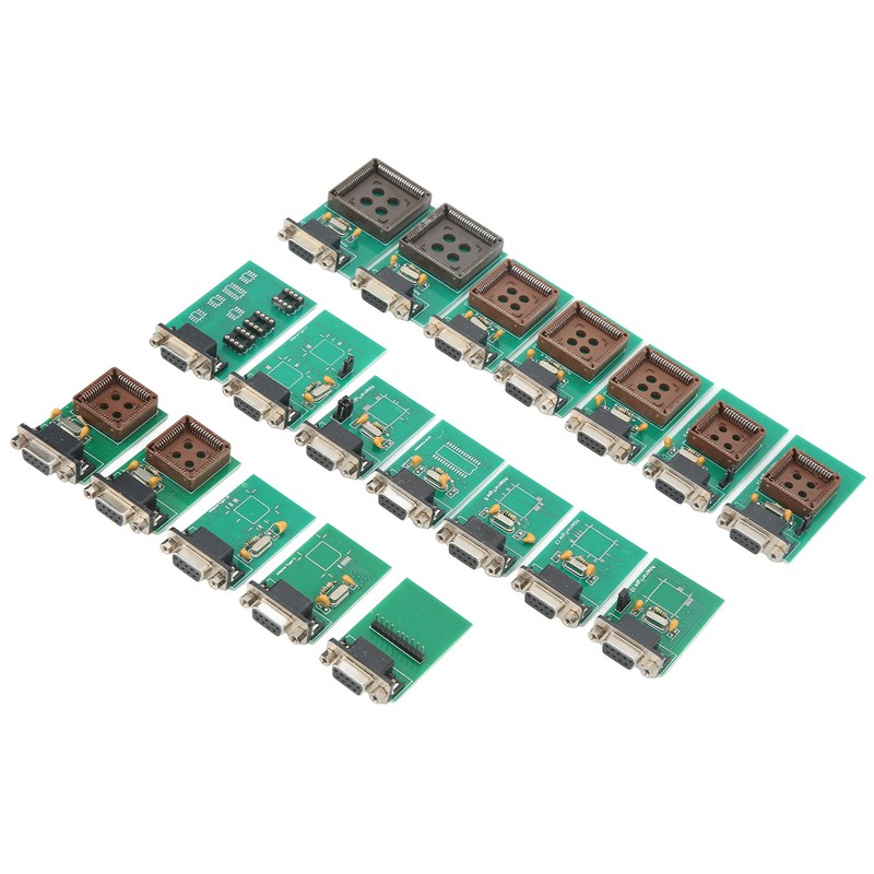 19 Pcs UPA Full Adapter Programming Eeprom Board Clip Adapter