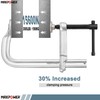 MAXPOWER Thick F Clamp, Max Jaw Opening 8 inch (200