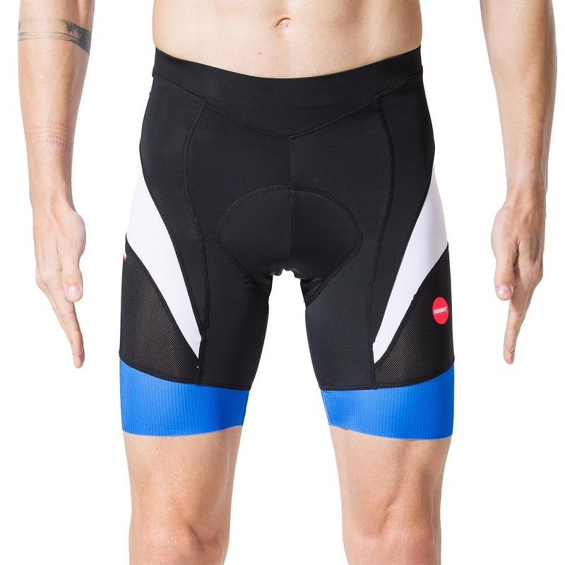 Souke Sports Men’s 4D Padded Cycling Shorts - Breathable &