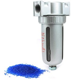 1/2" Compressed Air In Line Desiccant Dryer Moisture/Water Filter Trap