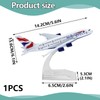 Dongnesi Airbus A380 Model,A380 Model Plane Model 1/400,British Airways Model