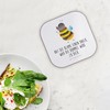 Mr. & Mrs. Panda Square Coaster Bumble Bee Fluffy Gift