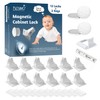 Blessimo® 12 Pack Magnetic Cabinet Locks Baby Proofing with 12