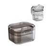 Retainer Case, Orthodontic Denture Box, False Teeth Container for Soaking
